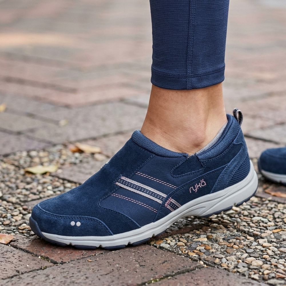 RYKA Women's Navy Blue Sneakers USA SIZE 9.